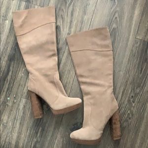 BCBG leather boots